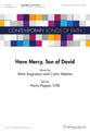 Have Mercy, Son of David SATB choral sheet music cover